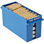 MMF Porta-Count System Extra-Capacity Rolled Coin Tray - External Dimensions: 9.8 inch; Length x 3.8 inch; Width x 4.9 inch; Height - 2000 x Nickel - Stackable - ABS Plastic - Blue - For Cash, Coin - Recycled - 1 Each