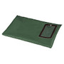 PM SecurIT Reusable Flat Transit Bags, 14 inch; x 18 inch;, Dark Green