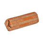 Sparco Flat Coin Wrappers, Quarters, $10.00, Kraft/Orange, Box Of 1,000