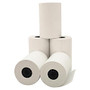 PM Company; 1-Ply Thermal Print Cash Register/ATM Rolls, 3 1/8 inch; x 119', White, Pack Of 50