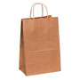 Office Wagon; Brand 95% Recycled Kraft Heavy-Duty Paper Shopping Bags, 13 inch;H x 10 inch;W x 5 inch;D, Pack Of 250