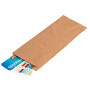 Office Wagon; Brand Gusseted Merchandise Bags, Kraft, 18 inch;L x 12 inch;W x 3 inch;D, Pack Of 1,000