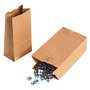 Office Wagon; Brand Hardware Bags, Kraft, 10 15/16 inch;L x 5 1/4 inch;W x 3 7/16 inch;D, Pack Of 2,000