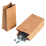Office Wagon; Brand Hardware Bags, Kraft, 13 3/4 inch;L x 7 1/8 inch;W x 4 1/2 inch;D, Pack Of 1,000