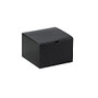 Partners Brand Black Gloss Gift Boxes 6 inch; x 6 inch; x 4 inch;, Case of 100