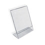 Azar Displays Acrylic L-Shaped Sign Holders, 14 inch; x 11 inch;, Clear, Pack Of 10