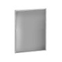 Azar Displays Large-Format Steel Vertical/Horizontal Snap Frame, 28 inch; x 22 inch;, Silver