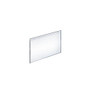 Azar Displays Wall-Mount U-Frame Acrylic Sign Holders, 5 1/2 inch; x 7 inch;, Clear, Pack Of 10