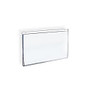 Azar Displays Wall-Mount U-Frame Acrylic Sign Holders, 8 1/2 inch; x 11 inch;, Clear, Pack Of 10