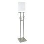 Buddy 100% Recycled Lobby Sign Holder Stand, 12 inch;H x 12 inch;W x 48 inch;D, Silver