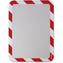 Tarifold Magneto Sign Frames with Inserts - 2 / Pack - Red, White