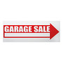 Cosco  inch;Garage Sale inch; Sign Kit, 6 inch; x 17 inch;, Red/White