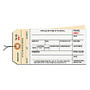 Box Packaging Pre-Wired 2-Part Carbonless Stub-Style Inventory Tags, # 8, 4000-4499, 6 1/4 inch; x 3 1/8 inch;, Manila, Case Of 500