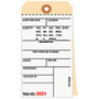 Manila Inventory Tags, 2-Part Carbonless, 0-499, Box Of 500