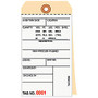 Manila Inventory Tags, 2-Part Carbonless, 7500-7999, Box Of 500