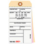 Manila Inventory Tags, 3-Part Carbonless, 0-499, Box Of 500