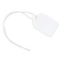 Office Wagon; Brand Merchandise Tags, Size 5, 1.09 inch; x 1.75 inch;, White, Pack Of 100