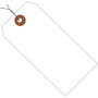 Office Wagon; Brand Prewired Plastic Shipping Tags, 4 3/4 inch; x 2 3/8 inch;, White, Case Of 100