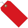 Office Wagon; Brand Prewired Plastic Shipping Tags, 6 1/4 inch; x 3 1/8 inch;, Red, Case Of 100