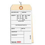 Prewired Manila Inventory Tags, 2-Part Carbonless, 4000-4499, Box Of 500