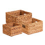 Honey-Can-Do 3Pk Natural Baskets Set