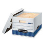 Bankers Box; Quick/Stor&trade; 60% Recycled Storage Boxes, 15 inch; x 12 inch; x 10 inch;, Letter/Legal Size, Pack Of 4