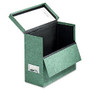 Globe Weis; 70% Recycled Storage Case, 10 1/10 inch; x 12 1/10 inch; x 4 4/5 inch;, Marble Green