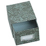 Globe-Weis; 90% Recycled Index Card Storage Case, 3 inch; x 5 inch;, Green