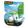 Scotch; Magic&trade; 55% Recycled Tape In Dispenser, 3/4 inch; x 600 inch;
