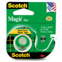 Scotch; Magic&trade; Tape In Dispenser, 3/4 inch; x 300 inch;