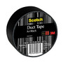 Scotch; Colored Duct Tape, 1 7/8 inch; x 20 Yd., Black