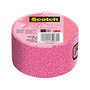 Scotch; Duct Tape, 1.88 inch; x 8 Yd., Hot Pink Glitter