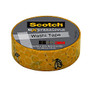 Scotch; Expressions Washi Tape, 1 1/4 inch; Core, 5/8 inch; x 393 inch;, Honeycomb