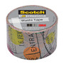 Scotch; Expressions Washi Tape, 1 3/16 inch; x 394 inch;, Travel