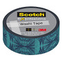 Scotch; Expressions Washi Tape, 1 inch; Core, 0.59 inch; x 393 inch;, Blue Illusion