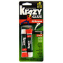 Krazy; Glue Clear Original, .07 Oz Tubes, Pack Of 2