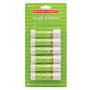 Scholastic Glue Sticks, 0.7 Oz., Clear, Pack Of 6