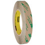 3M&trade; 468MP Adhesive Transfer Tape, 3 inch; Core, 0.75 inch; x 60 Yd., Clear, Case Of 48