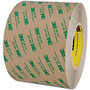 3M&trade; 468MP Adhesive Transfer Tape, 3 inch; Core, 6 inch; x 60 Yd., Clear