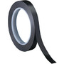 3M&trade; 471 Vinyl Tape, 3 inch; Core, 0.25 inch; x 36 Yd., Black, Case Of 144