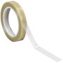 3M&trade; 471 Vinyl Tape, 3 inch; Core, 0.5 inch; x 36 Yd., Clear, Case Of 72