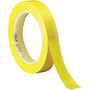 3M&trade; 471 Vinyl Tape, 3 inch; Core, 0.5 inch; x 36 Yd., Yellow, Case Of 72