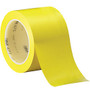 3M&trade; 471 Vinyl Tape, 3 inch; Core, 3 inch; x 36 Yd., Yellow, Case Of 3