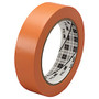 3M&trade; 764 Vinyl Tape, 3 inch; Core, 1 inch; x 36 Yd., Orange, Case Of 6