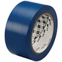 3M&trade; 764 Vinyl Tape, 3 inch; Core, 2 inch; x 36 Yd., Blue, Case Of 6
