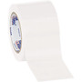BOX Packaging Solid Vinyl Safety Tape, 3 inch; Core, 3 inch; x 36 Yd., White, Case Of 3