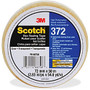 Scotch Box-Sealing Tape 372 - 2.83 inch; Width x 54.68 yd Length - 3 inch; Core - Rubber Resin - Polypropylene Backing - Long Lasting, Heavy Duty, Durable, Pressure Sensitive - 24 / Carton - Clear