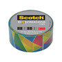 Scotch; Expressions Tape, 3/4 inch; x 300 inch;, Stained Glass
