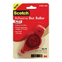 Scotch; Adhesive Dot Roller Refill, 5/16 inch; x 49 inch;, Clear