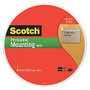 Scotch; Double-Sided Foam Mounting Tape, 1/2 inch; x 36 Yards, Off White